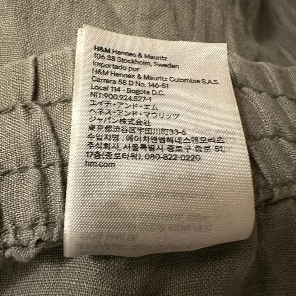 H&M 100% linen